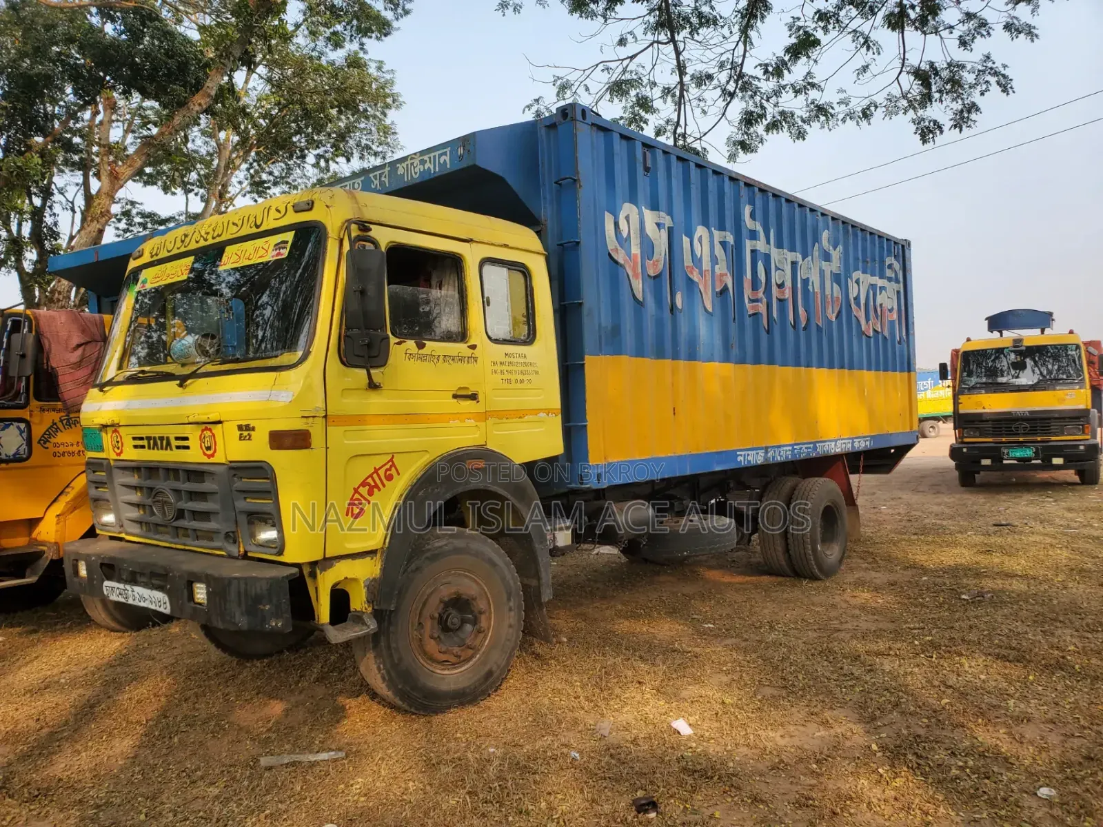 Covered Van Tata 16/15 Ex2 23 Feet Body Model 2013