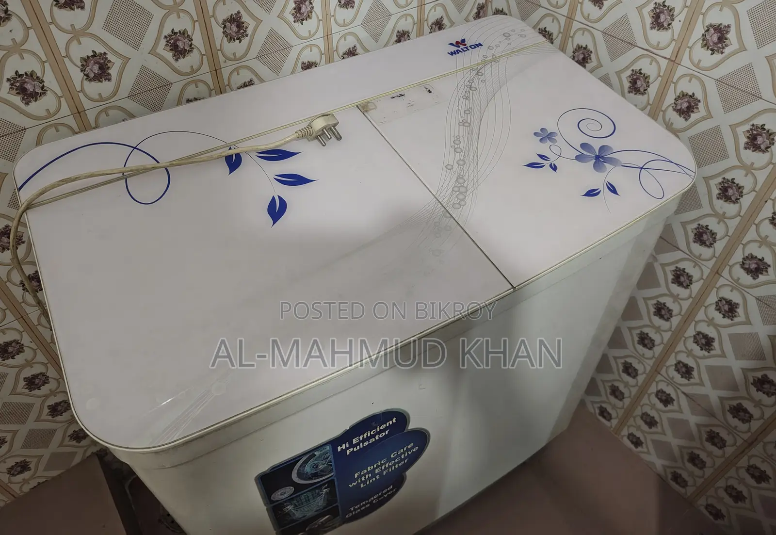 Walton Semi Automatic Washing Machine 8kg