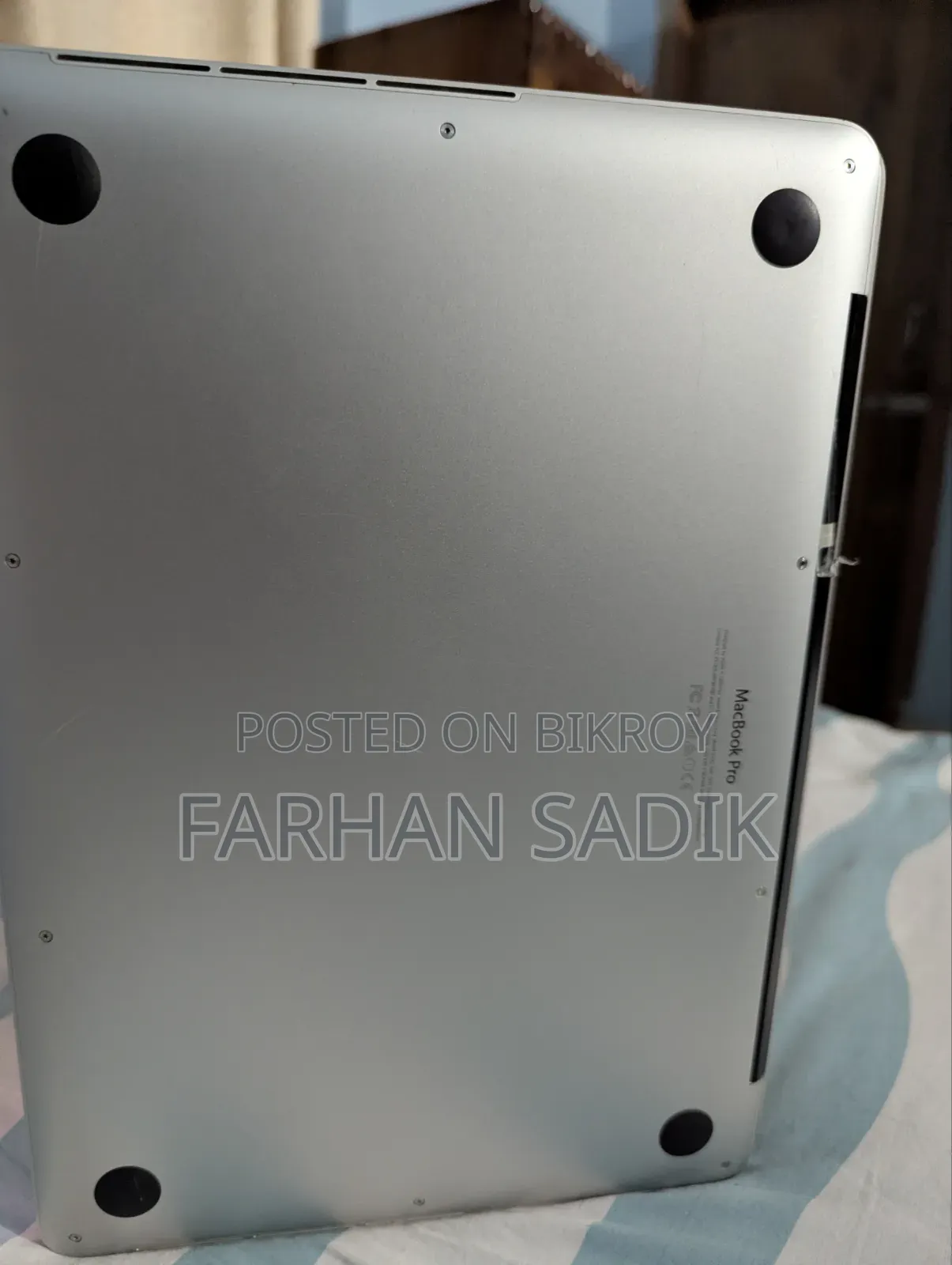 Laptop Apple MacBook Pro 2015 16GB Intel Core I7 SSD 256GB