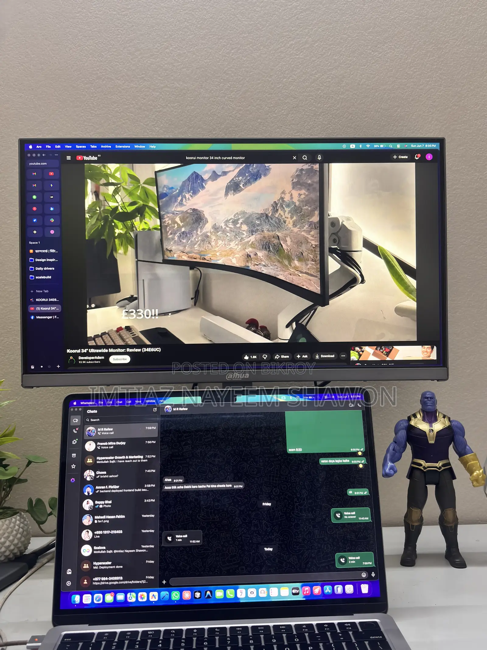 Dahua Dhi-Lm22-C201pl 22 Inch FHD Ips 100hz Monitor
