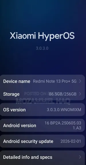 Xiaomi Redmi Note 13 Pro+ 256 GB White