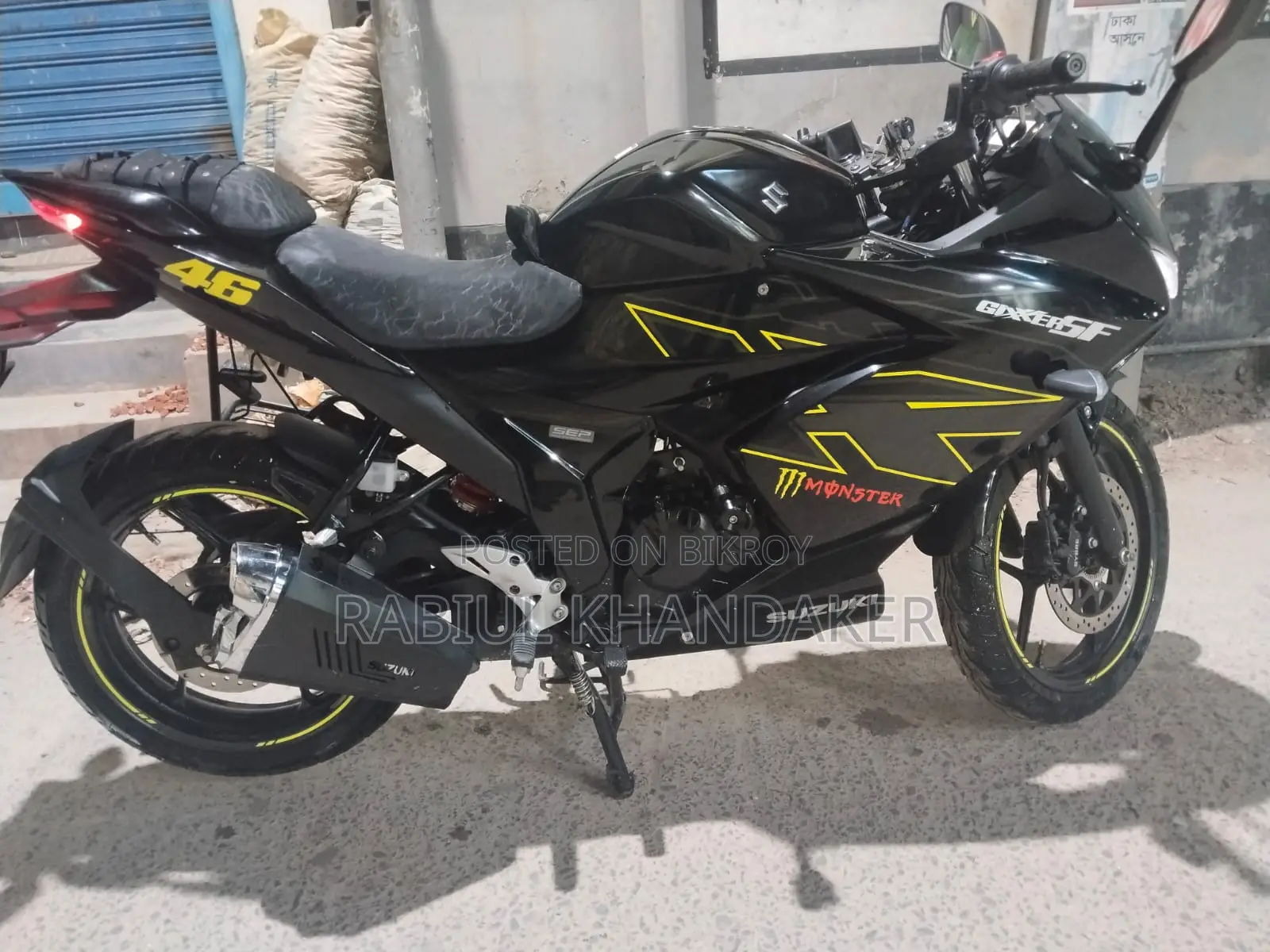 Suzuki Gixxer Fi ABS 2024 Black