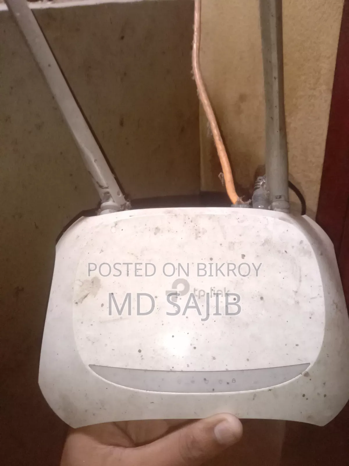 Original TP-Link router not found elsewhere