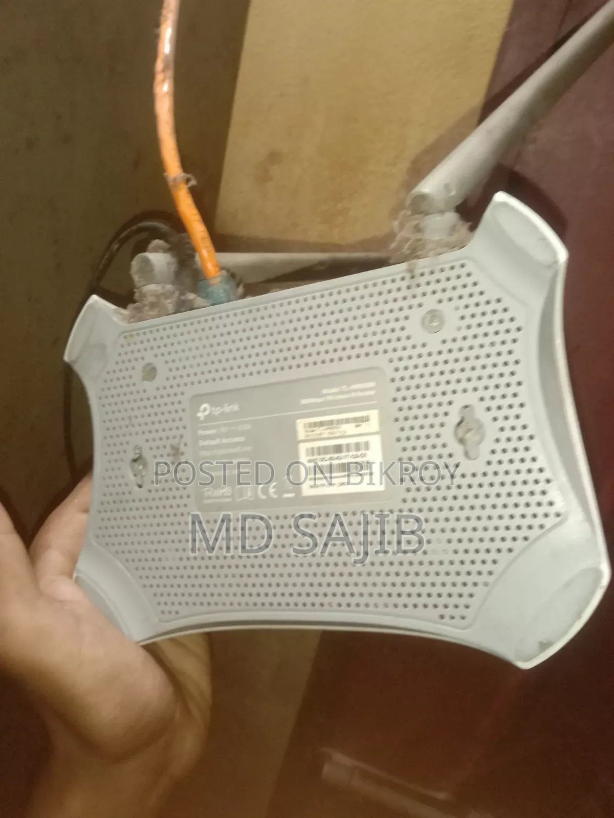 Original TP-Link router not found elsewhere