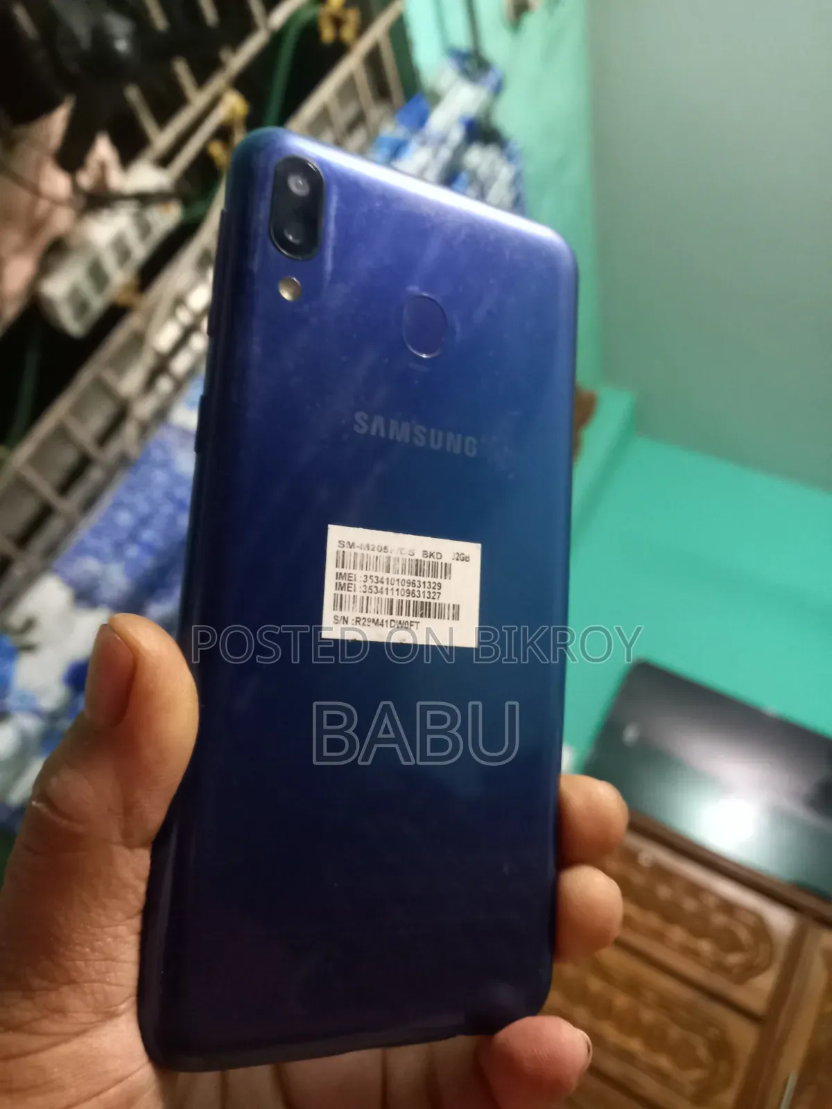 Samsung Galaxy M20 32 GB Blue