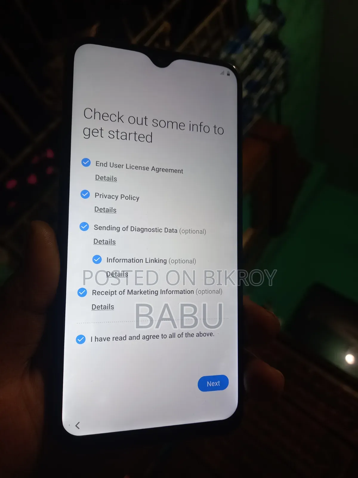 Samsung Galaxy M20 32 GB Blue