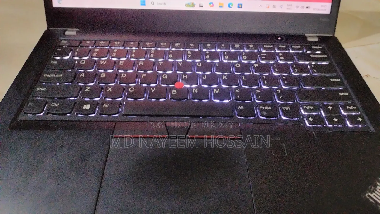 Laptop Lenovo ThinkPad T480s 8GB Intel Core I5 SSD 128GB