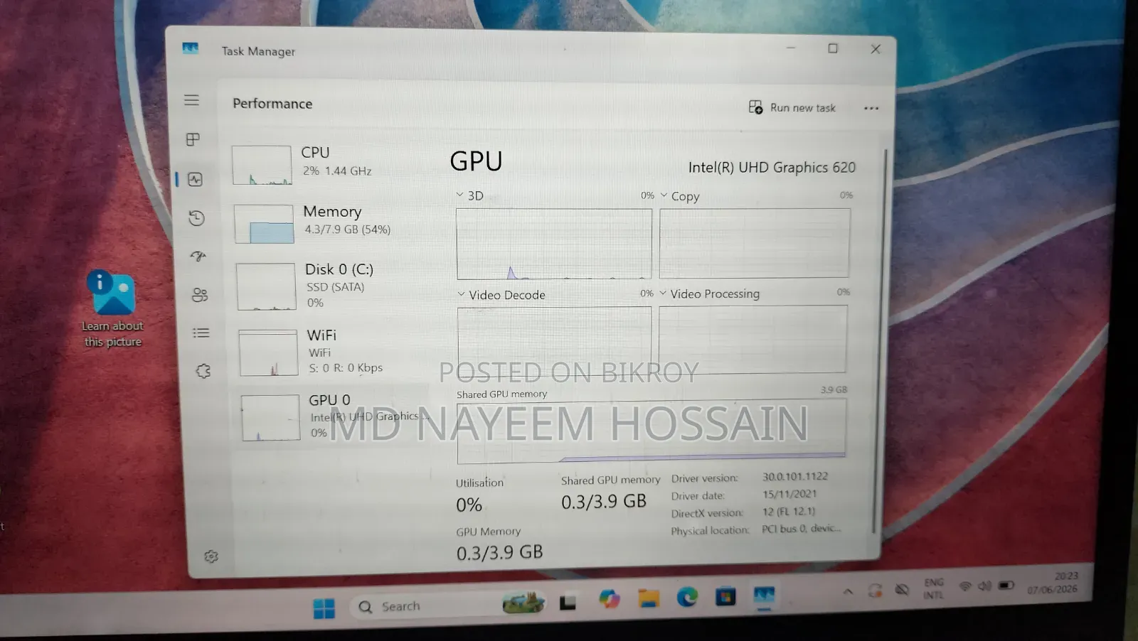 Laptop Lenovo ThinkPad T480s 8GB Intel Core I5 SSD 128GB