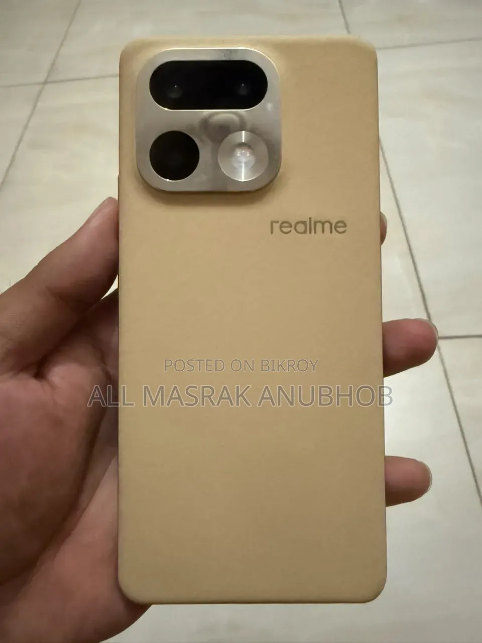 রিয়েলমি ১৬ প্রো+ ২৫৬ জিবি গোল্ড