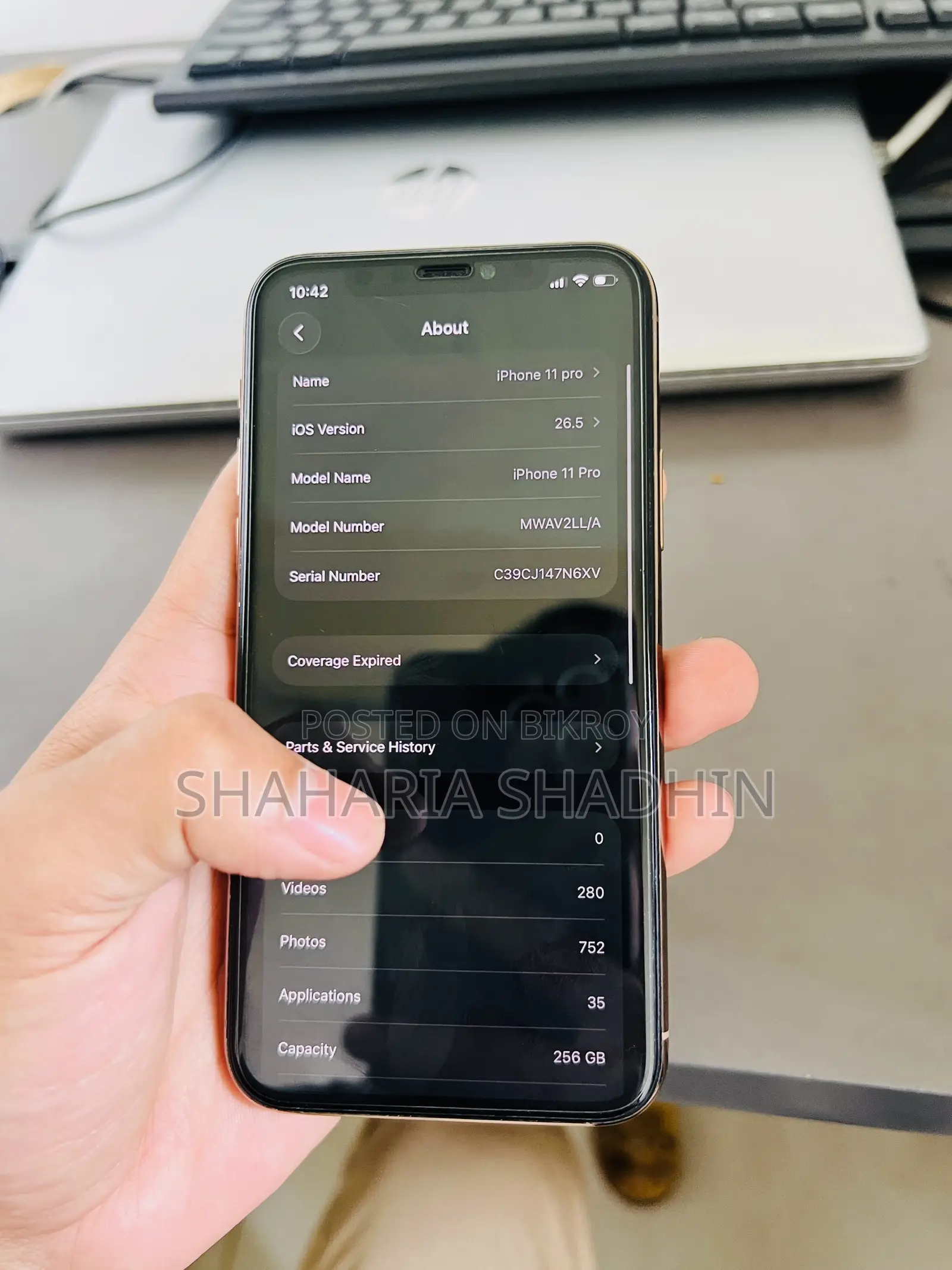 Apple iPhone 11 Pro 256 GB Gold