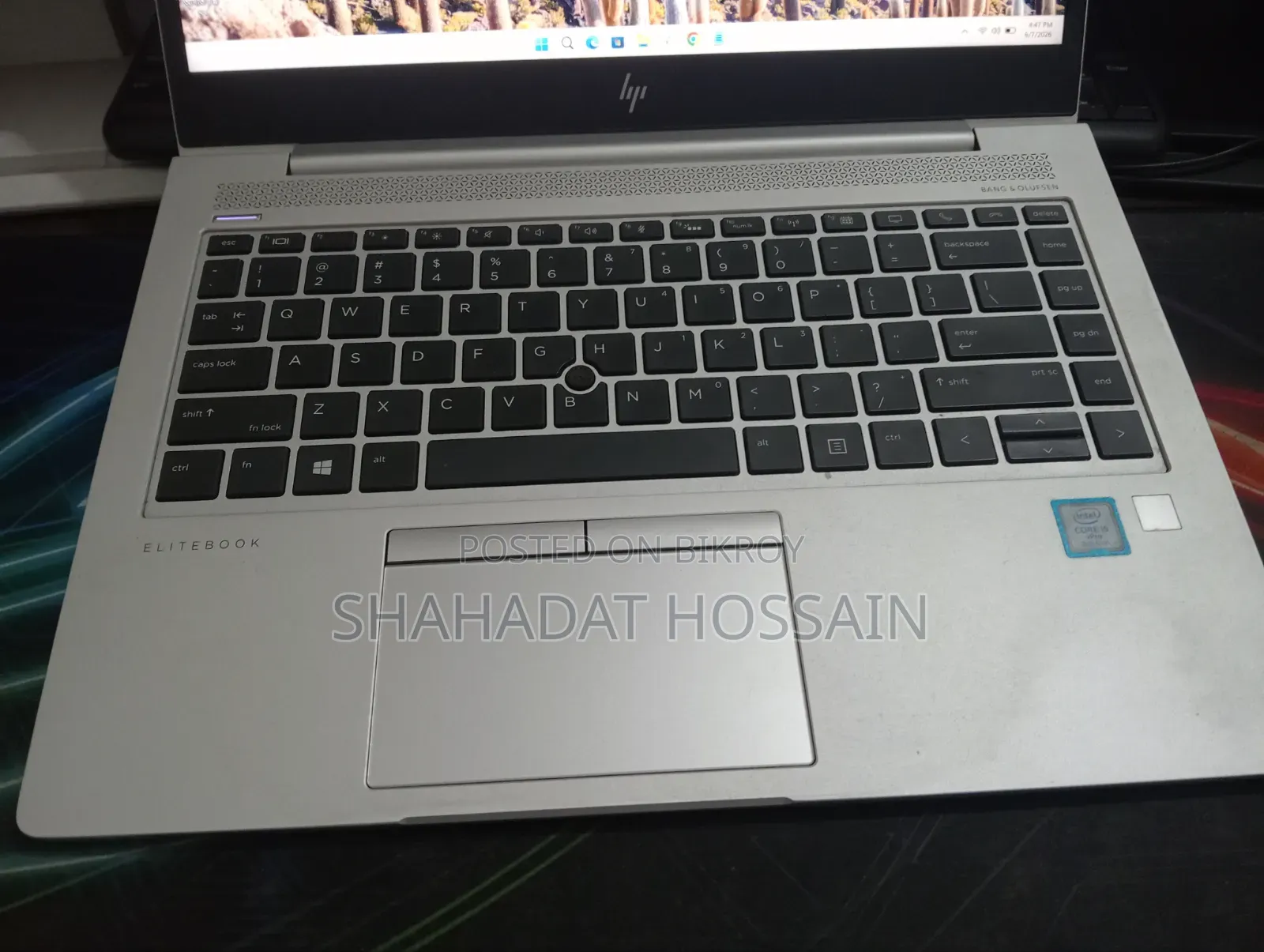 Laptop HP EliteBook 840 G8 16GB Intel Core I5 SSD 256GB