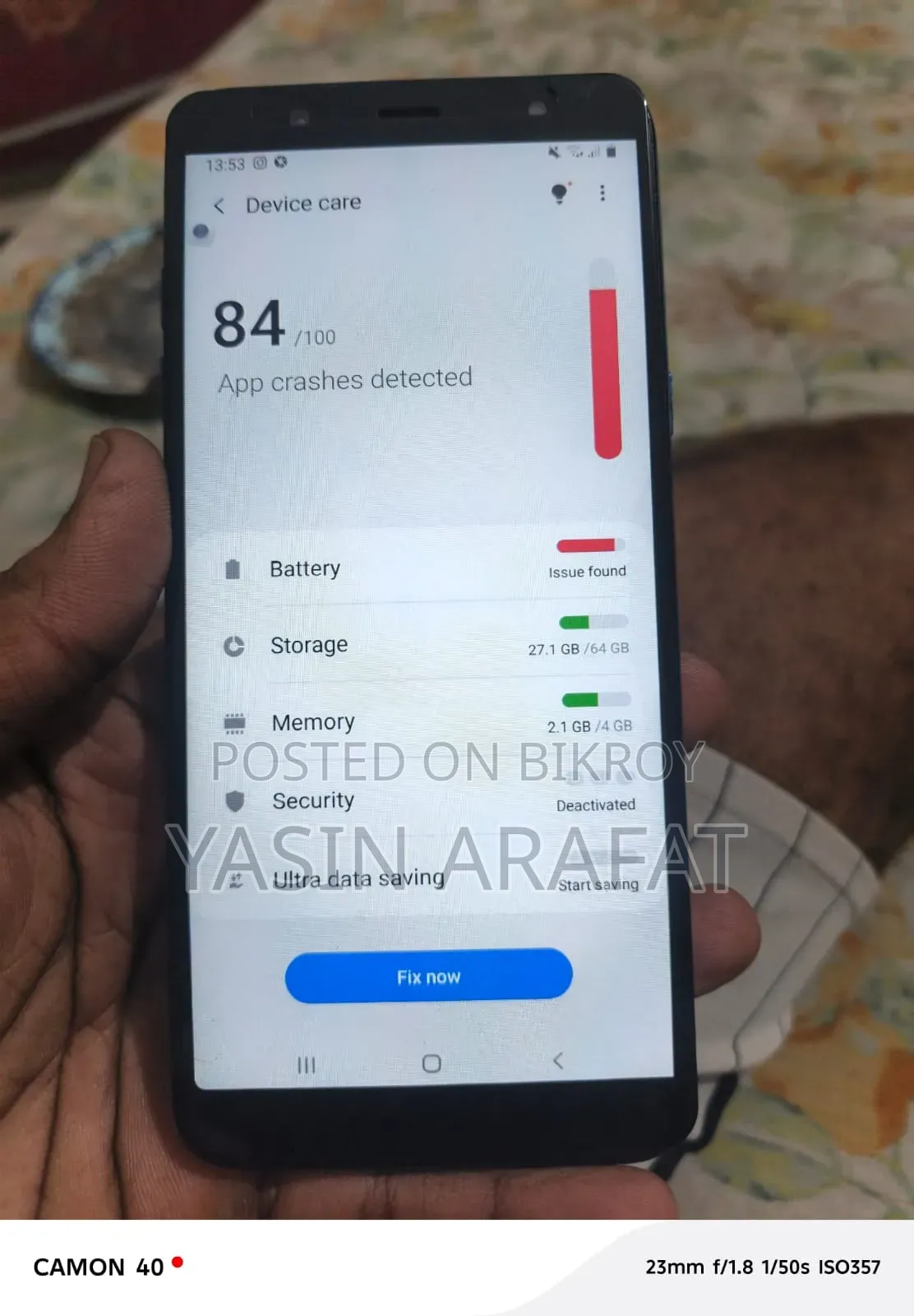 Samsung Galaxy A6 Plus 64 GB Blue