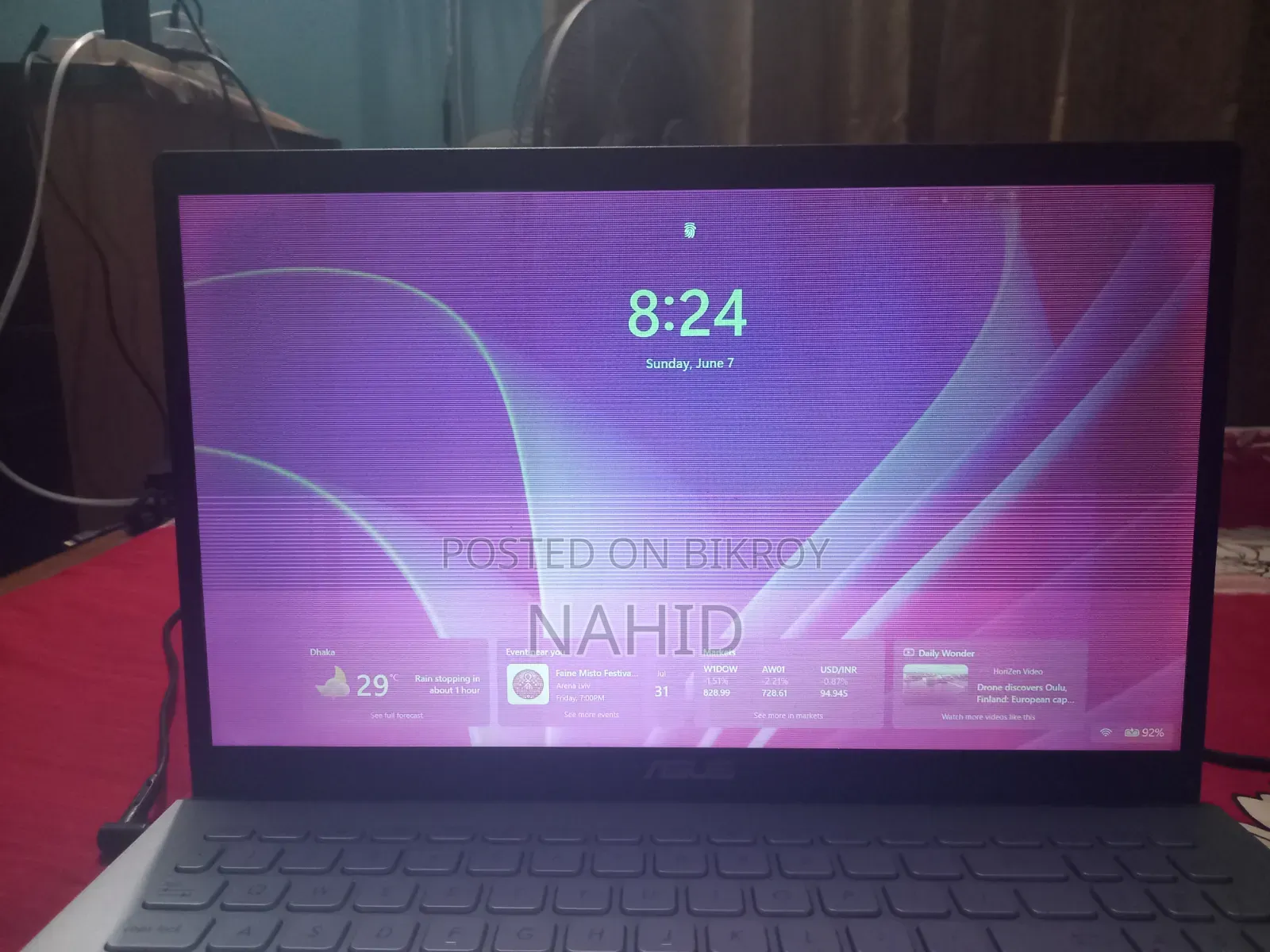 Laptop Asus VivoBook S15 S530UN 4GB Intel Core I5 HDD+SSD 1T