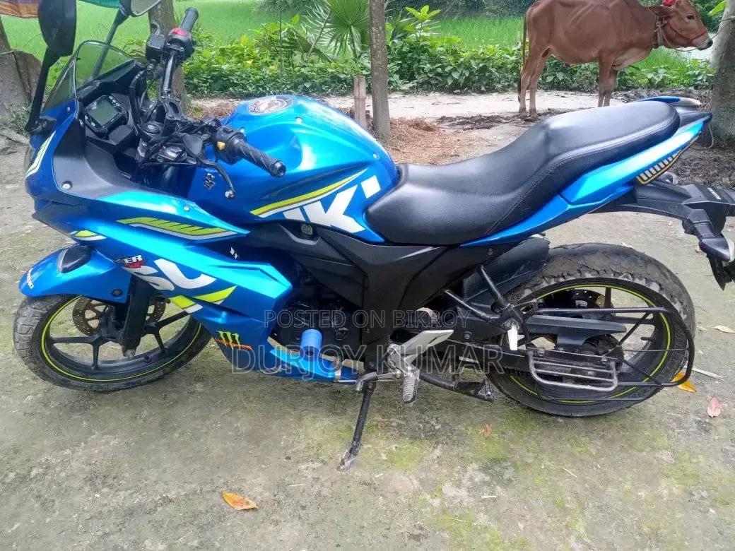 Suzuki Gixxer SF FI 2017 Blue