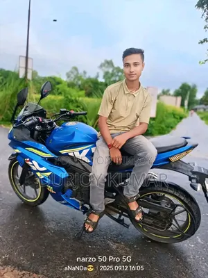 Suzuki Gixxer SF FI 2017 Blue