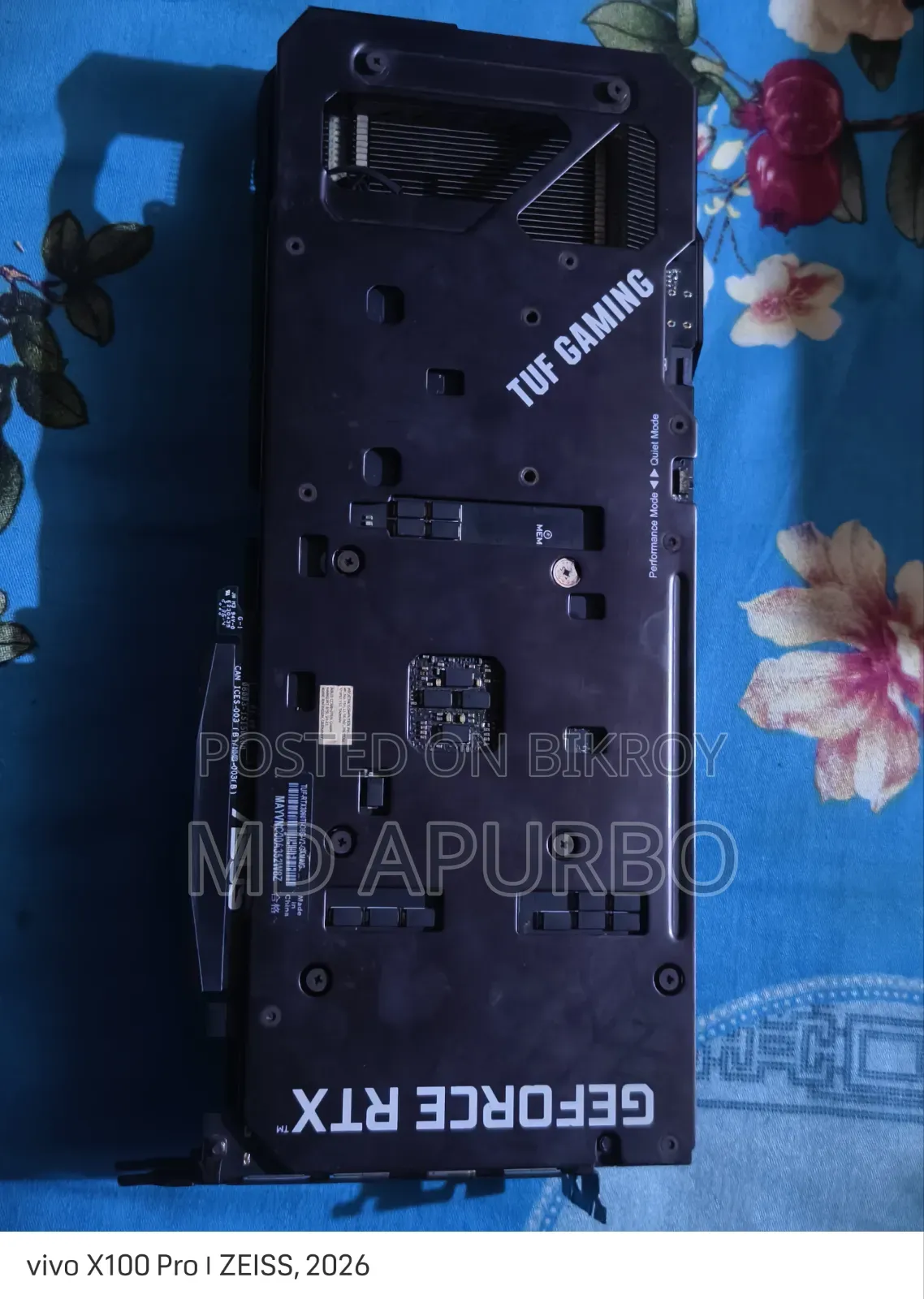 Asus Tuf RTX 3060ti VRAM Issue