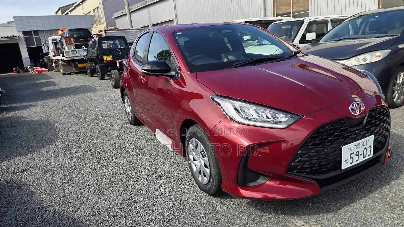 New Toyota Yaris 2025 Red