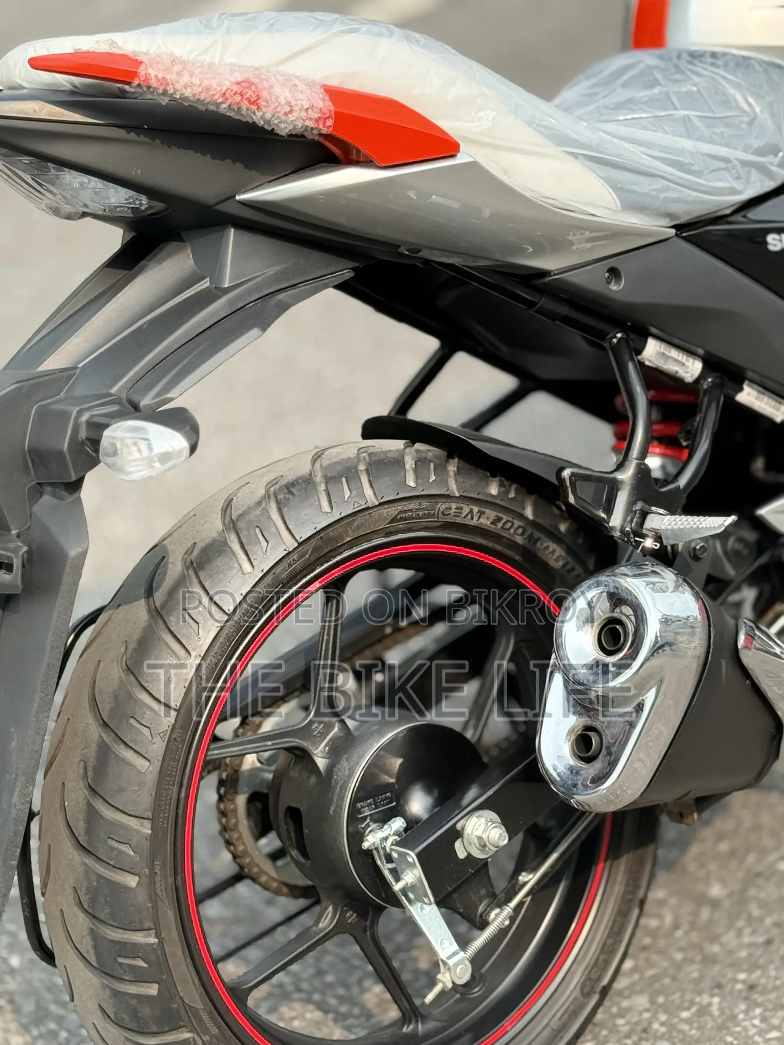 Suzuki Gixxer Monotone 2026 Orange