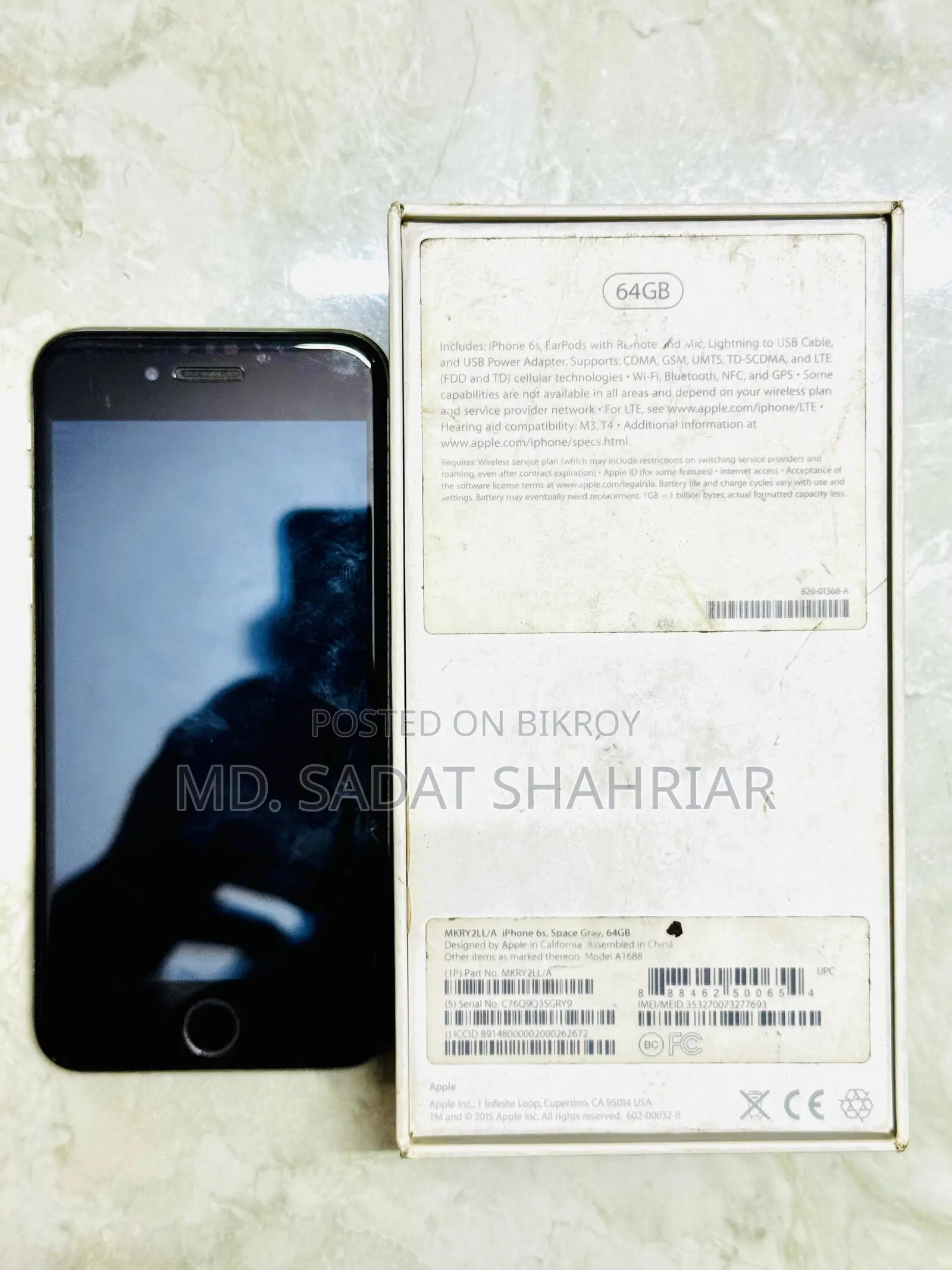 Apple iPhone 6s 64 GB Silver