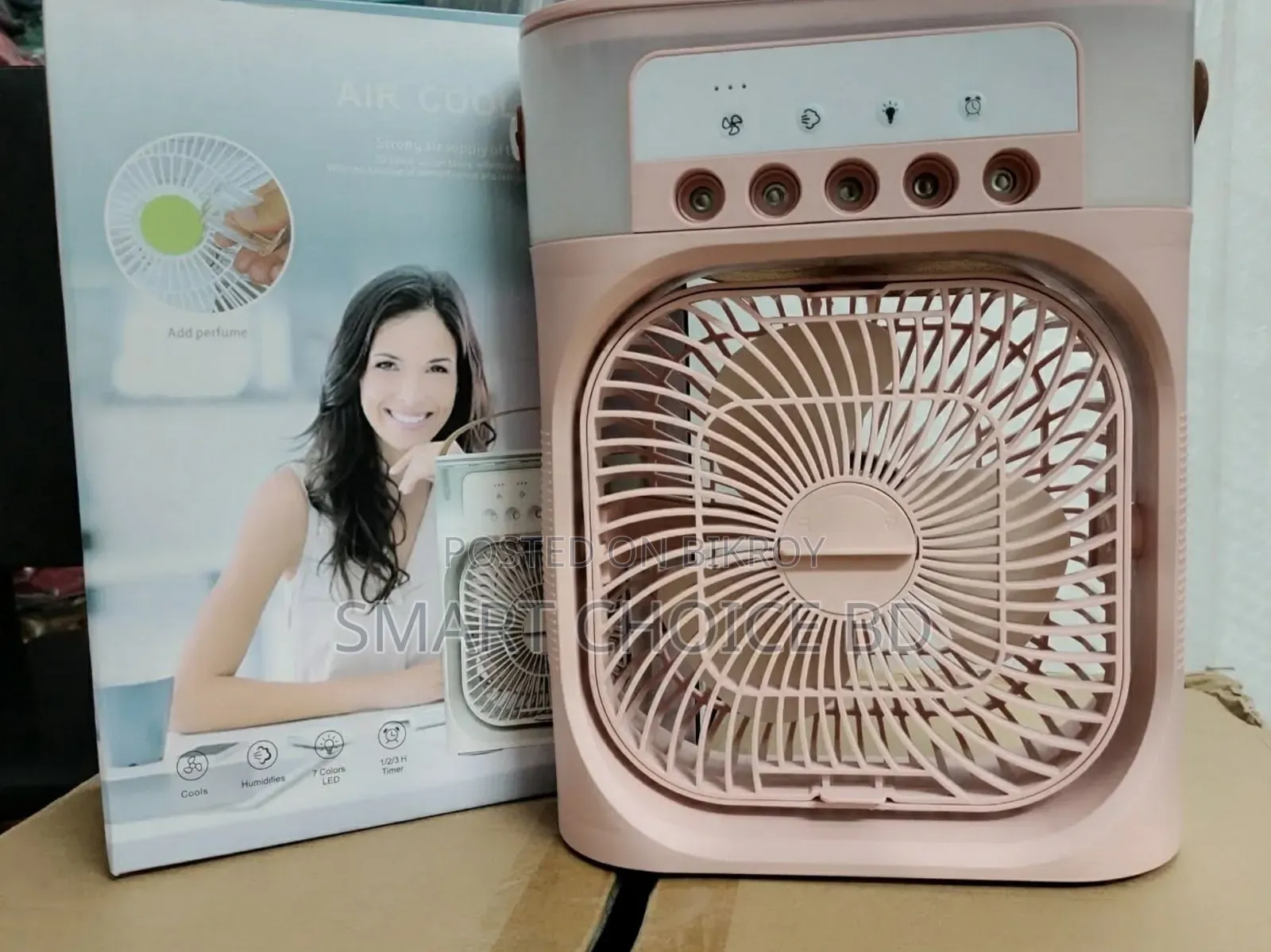 Extonic ET-C702 3-in-1 Air Cooling USB Fan