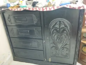 Bed and Wardrobe