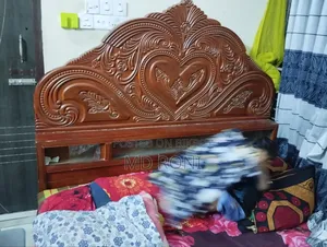 Bed and Wardrobe