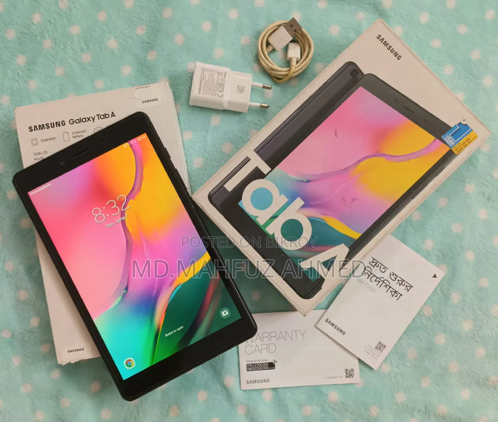 Samsung Galaxy Tab A 8.0 (2019) 32 GB Black