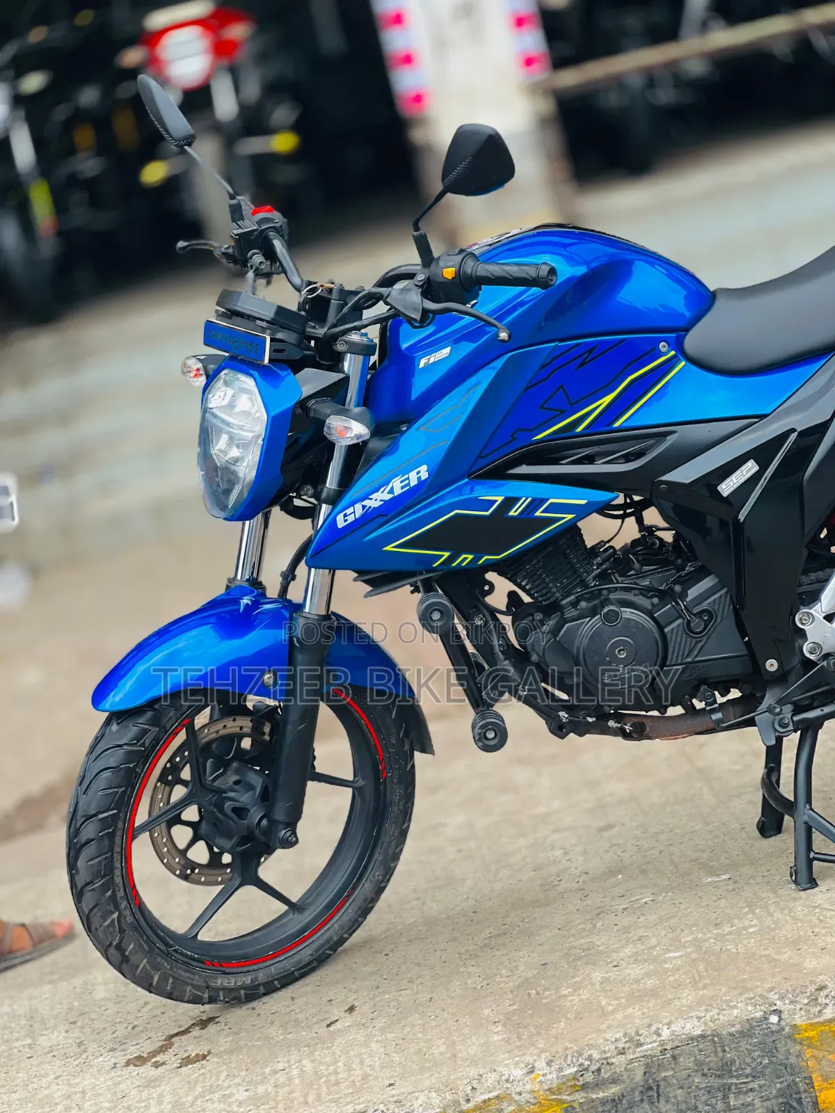 Suzuki Gixxer Fi ABS 2022 Blue