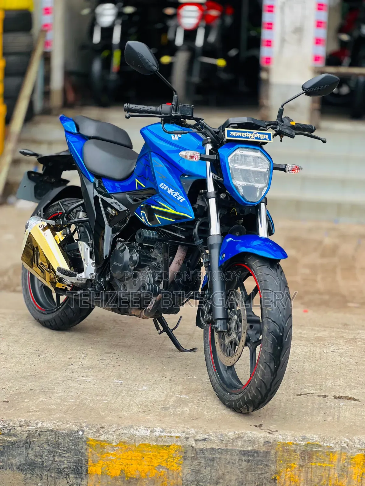 Suzuki Gixxer Fi ABS 2022 Blue