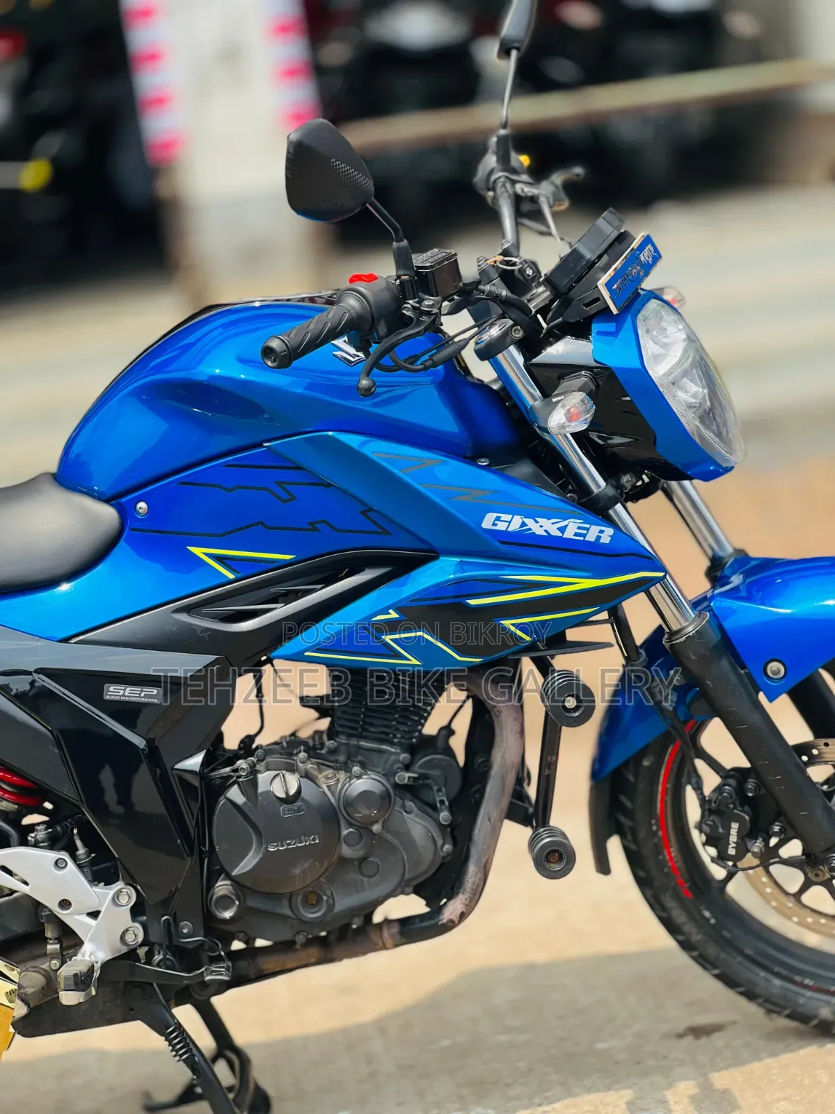 Suzuki Gixxer Fi ABS 2022 Blue