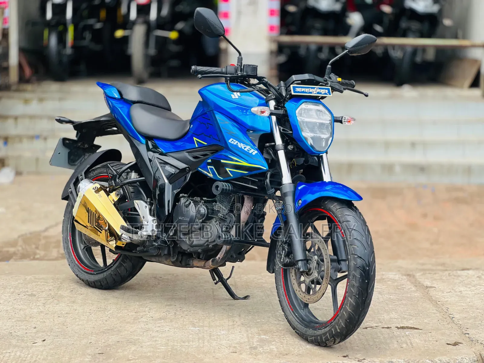 Suzuki Gixxer Fi ABS 2022 Blue