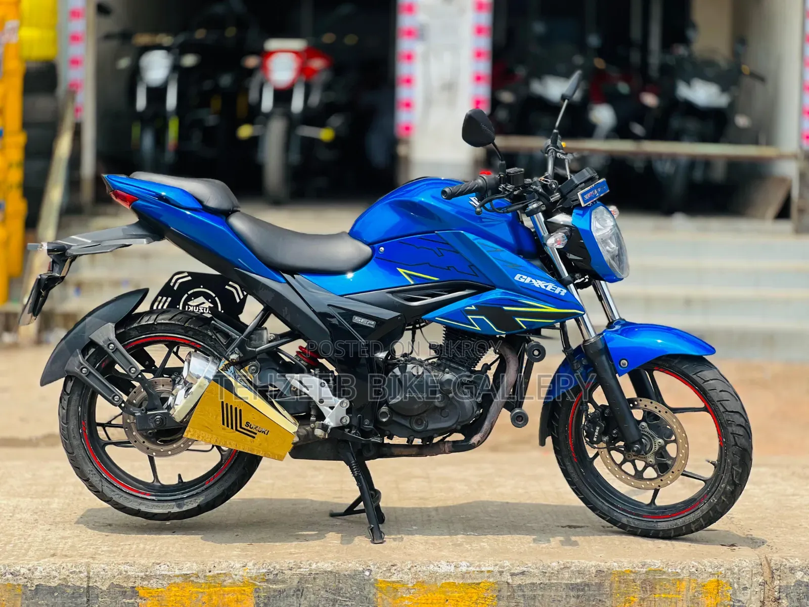 Suzuki Gixxer Fi ABS 2022 Blue