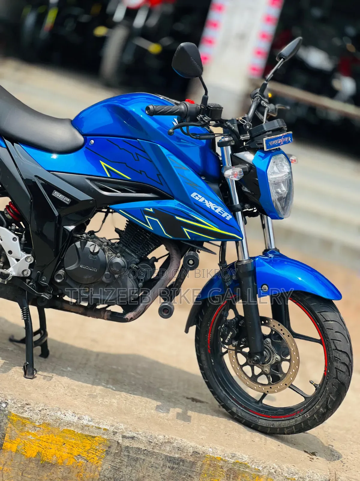 Suzuki Gixxer Fi ABS 2022 Blue