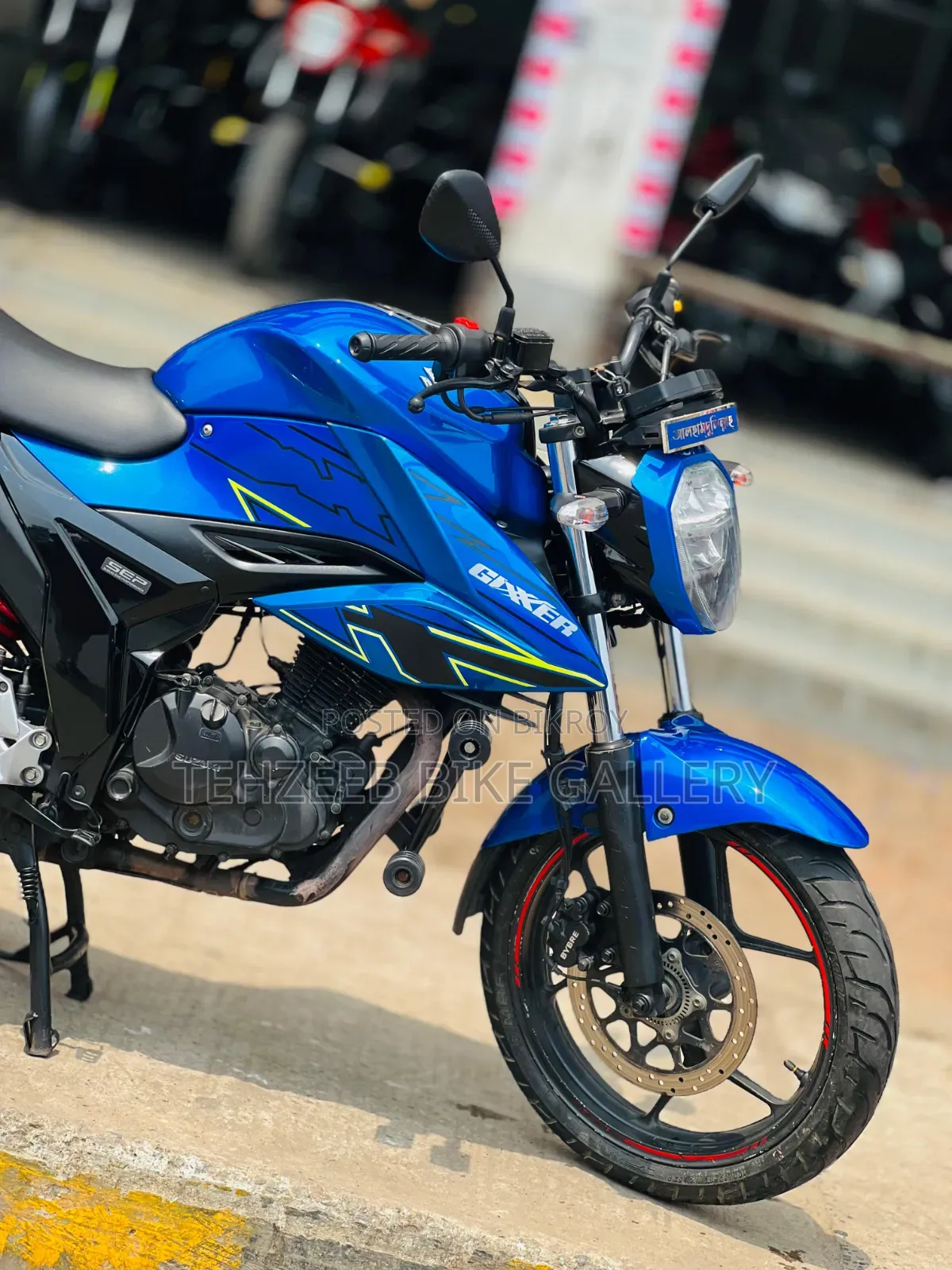 Suzuki Gixxer Fi ABS 2022 Blue