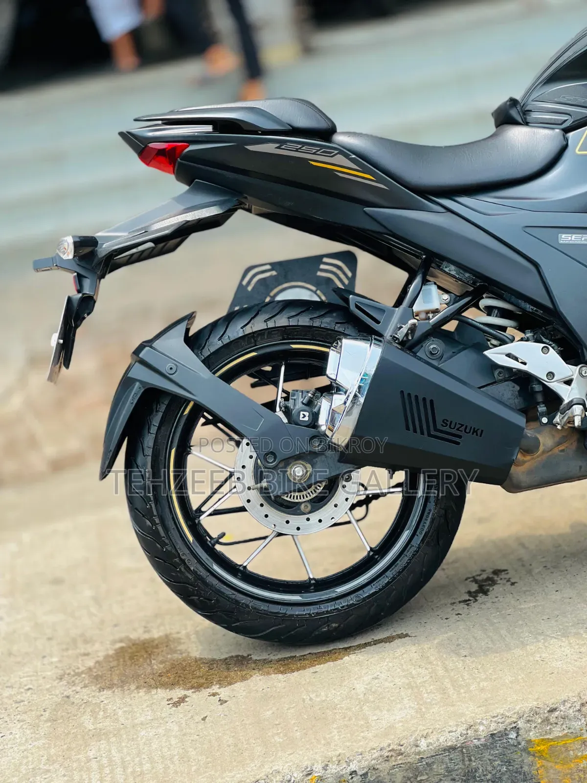 New Suzuki Gixxer SF 2025 Black