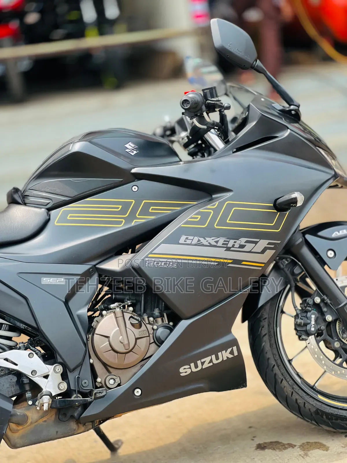 New Suzuki Gixxer SF 2025 Black