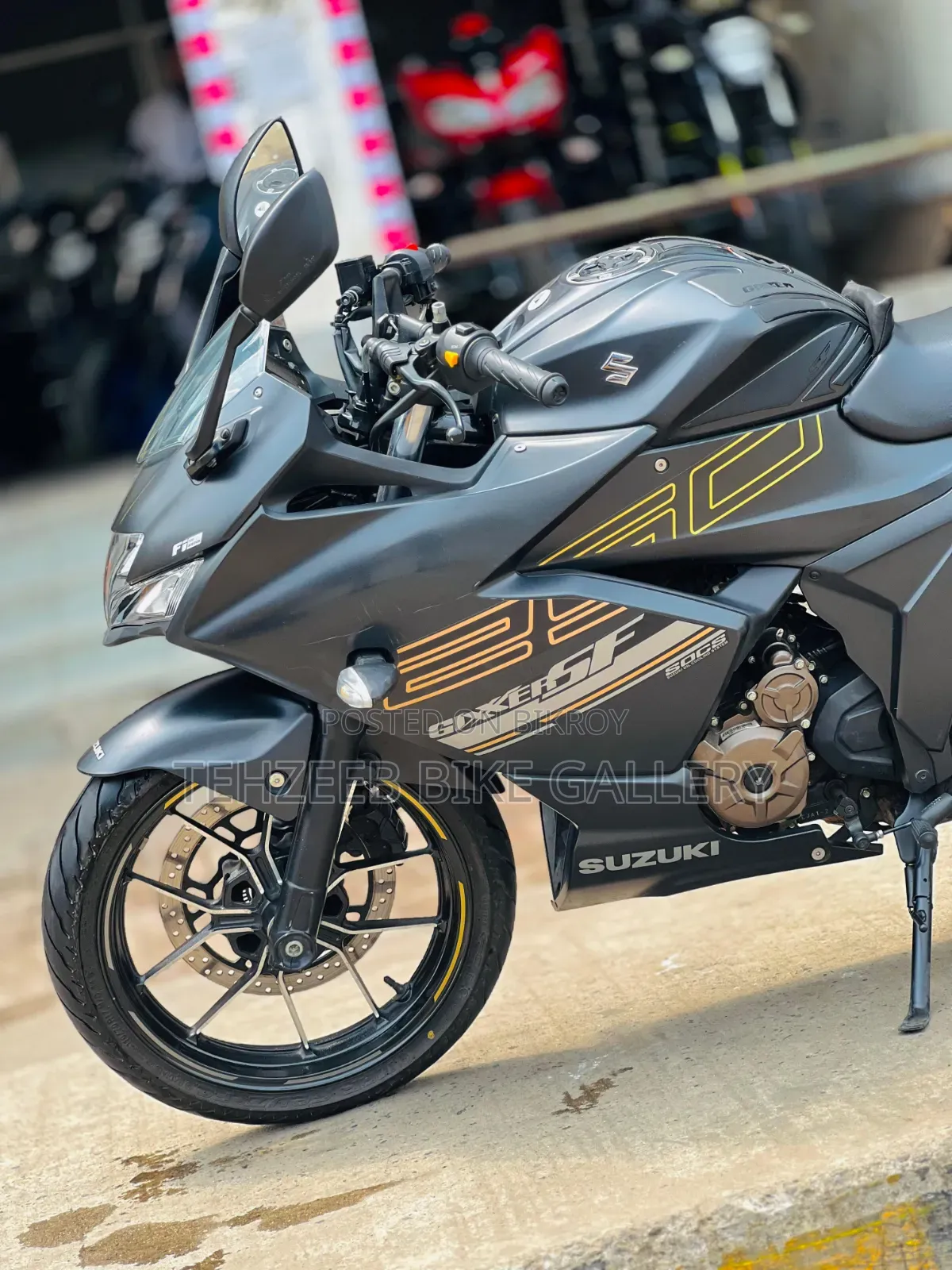 New Suzuki Gixxer SF 2025 Black