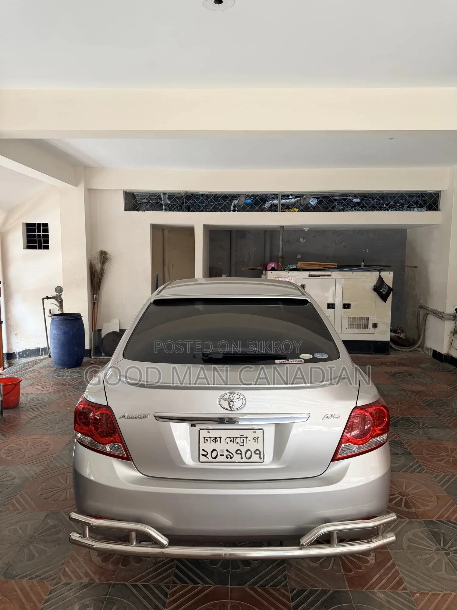 Toyota Allion 2011 সিলভার