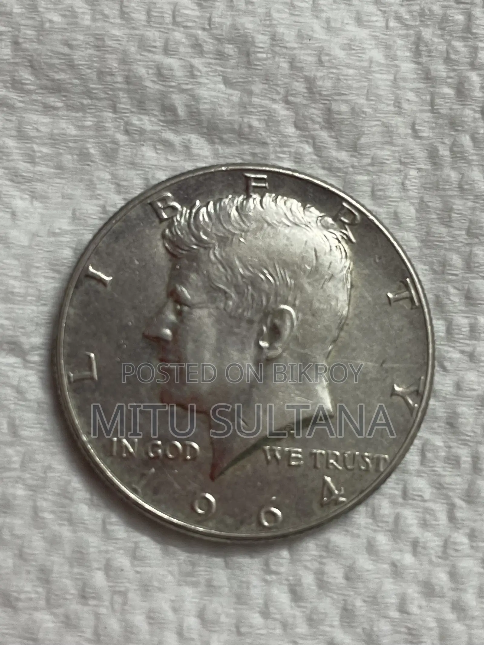 Usa 1964 Kennedy Half Dollar 90% Silver -Unc Proof