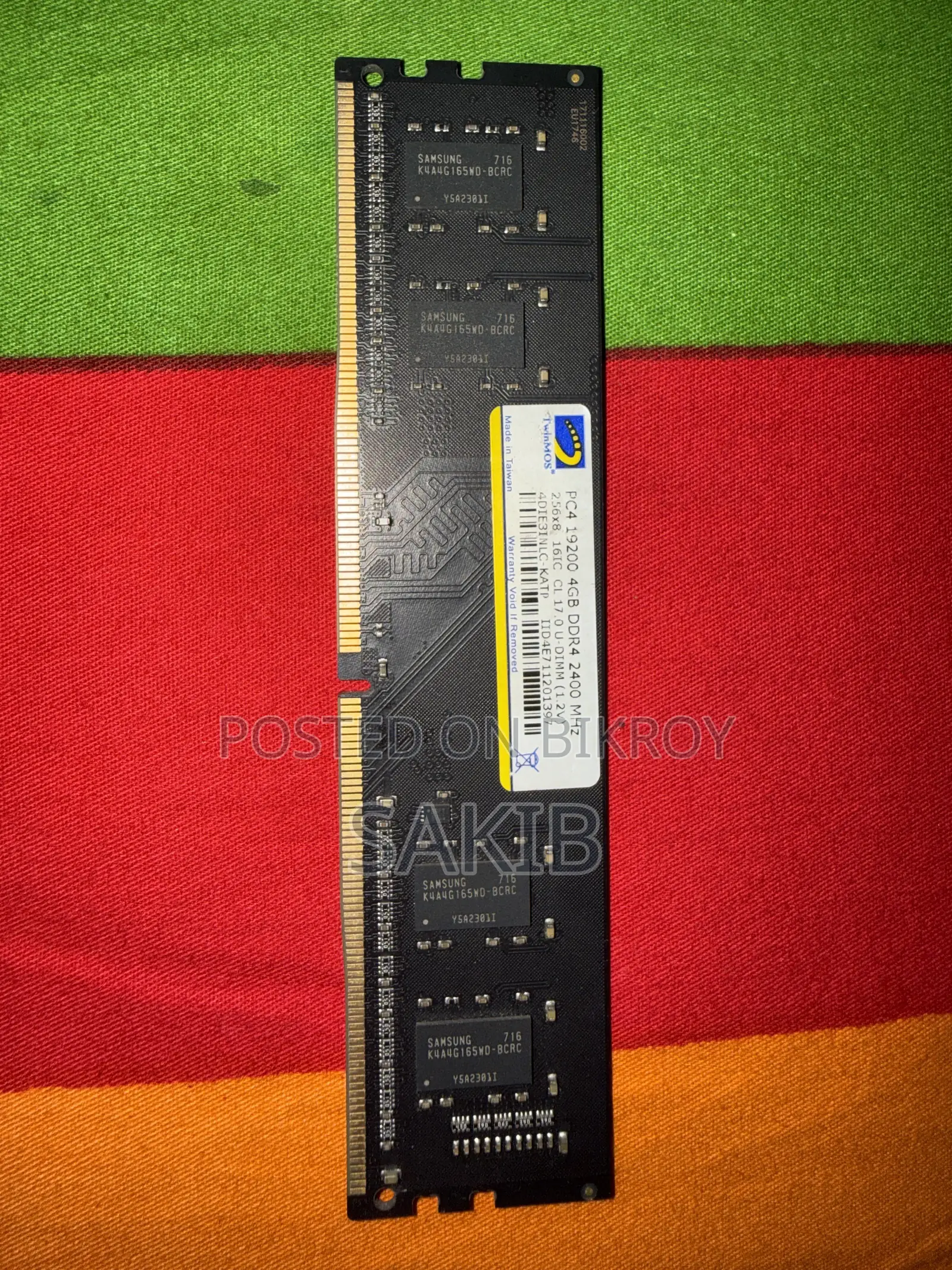 Twinmos DDR4 4GB RAM