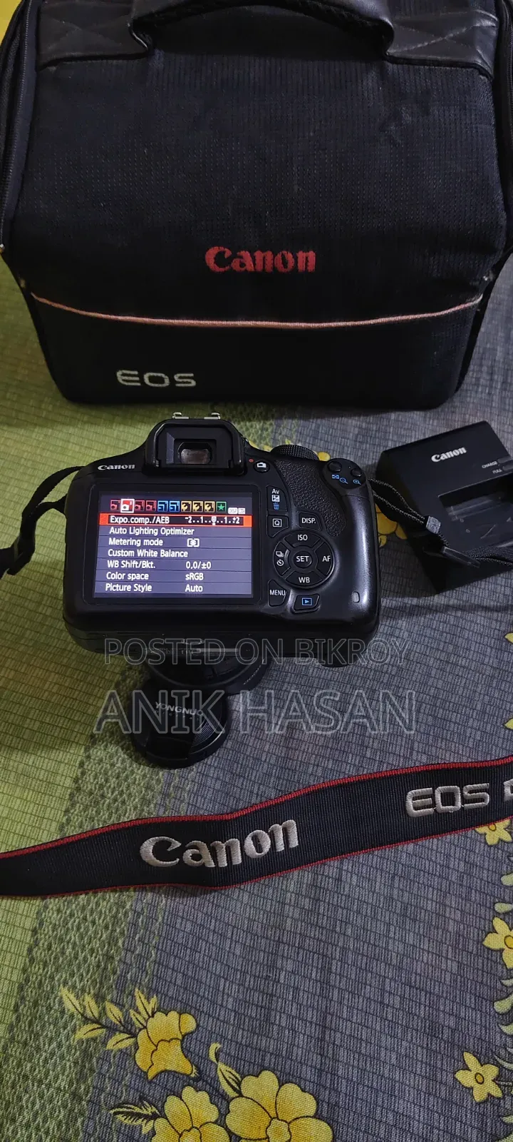 Canon 1200D with Canon Prime Lens