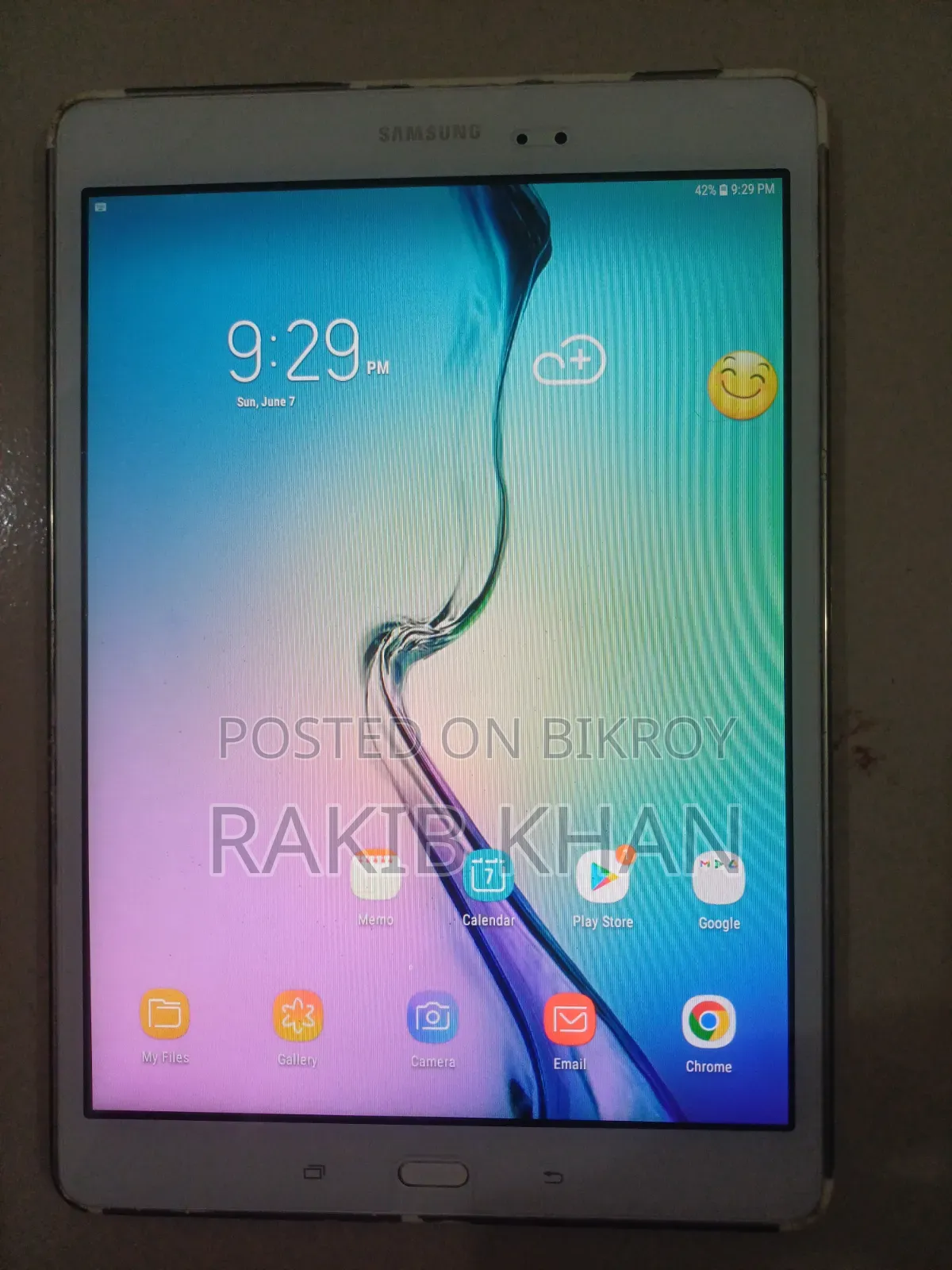 স্যামসাং গ্যালাক্সি ট্যাব এ ৯.৭ ১৬ জিবি সাদা