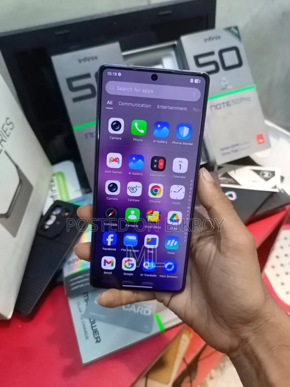 Infinix Note 50 Pro 256 GB Purple
