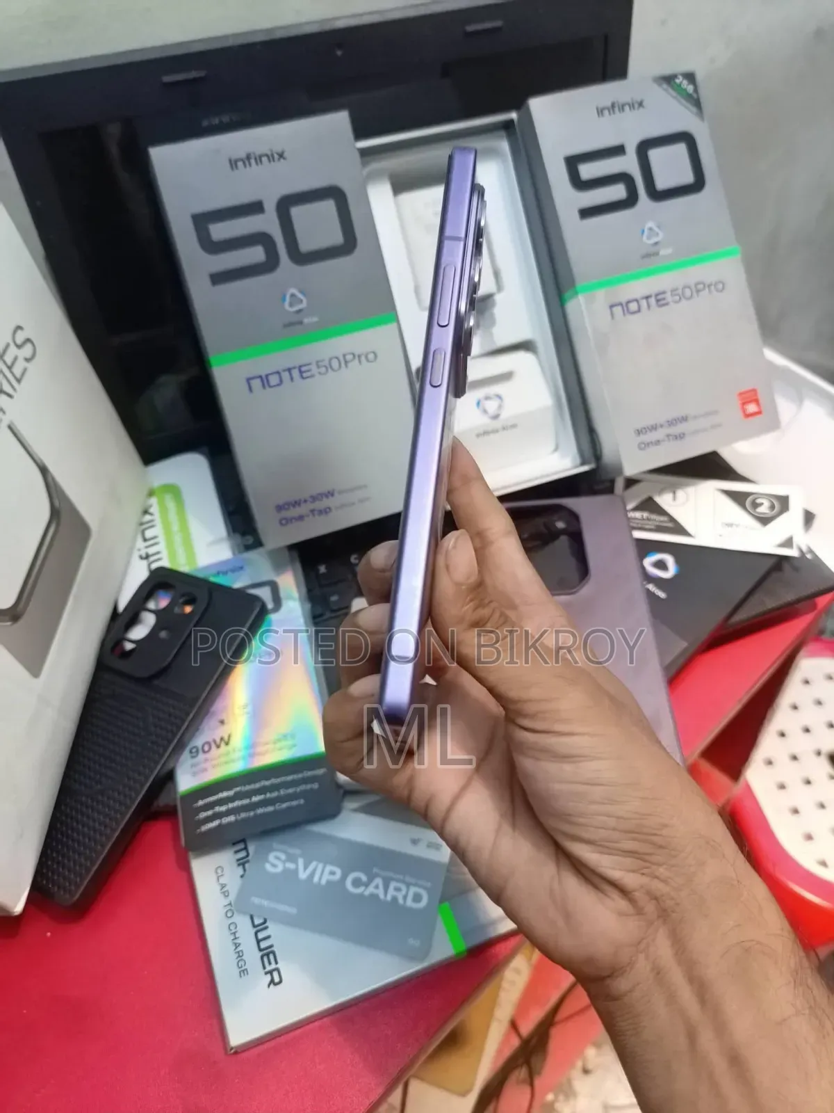 Infinix Note 50 Pro 256 GB Purple