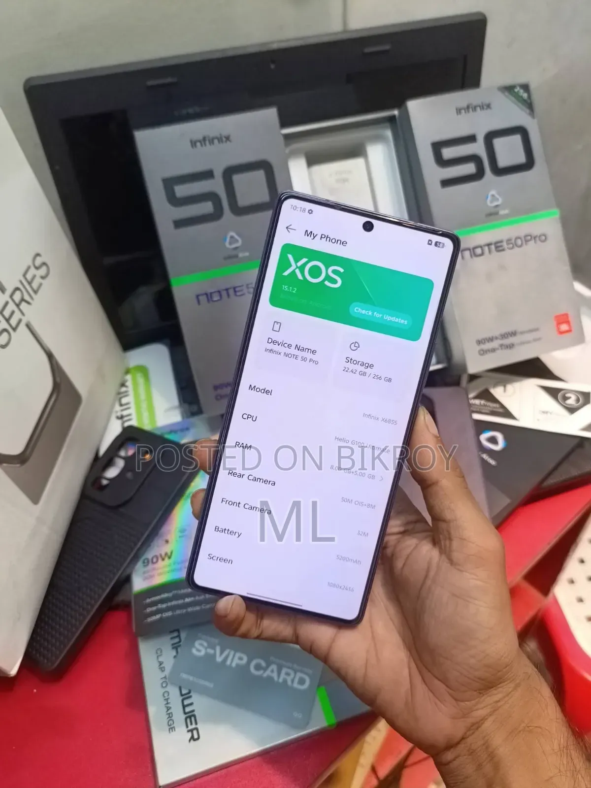 Infinix Note 50 Pro 256 GB Purple