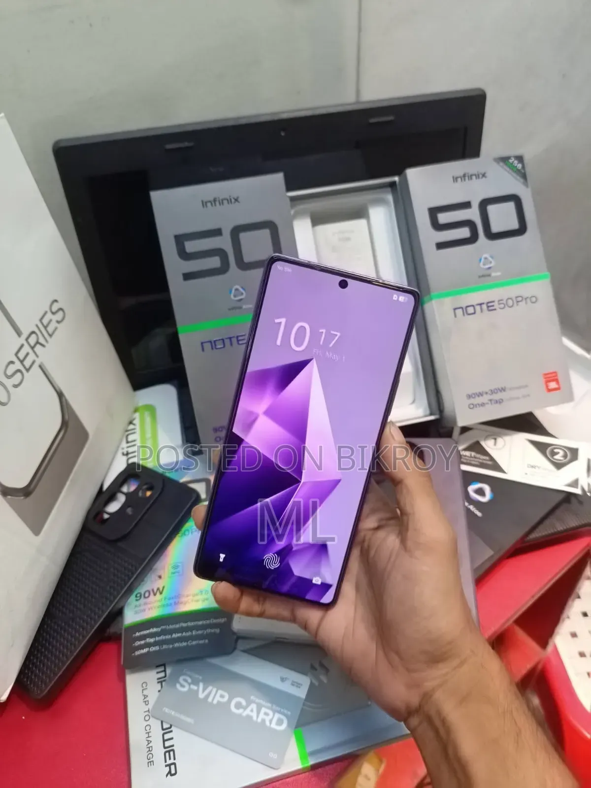 Infinix Note 50 Pro 256 GB Purple