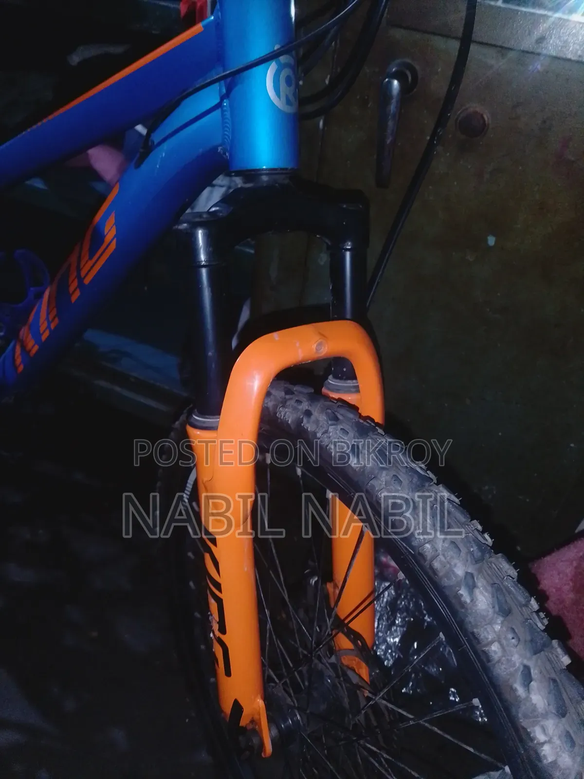 I want to sell the bicycle because it is not being ridden