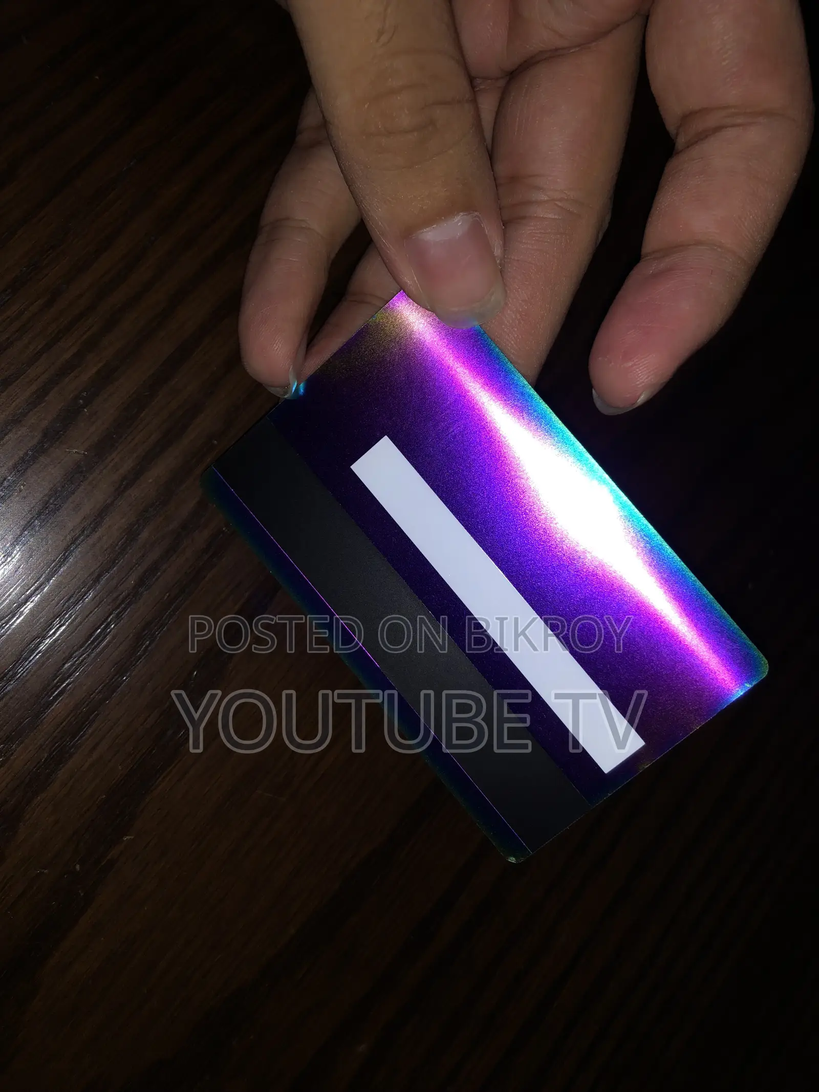 মেটাল কার্ড ৪৪৪২ চিপ ক্রেডিট/ডেবিট