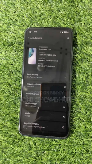 OnePlus Nord N10 5G 128 GB Blue