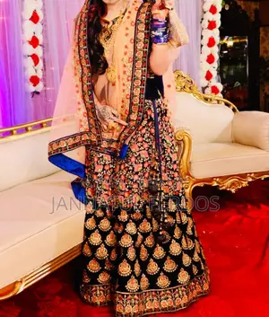 Velvet Bridal Lehenga